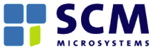 (SCM MICROSYSTEMS LOGO)
